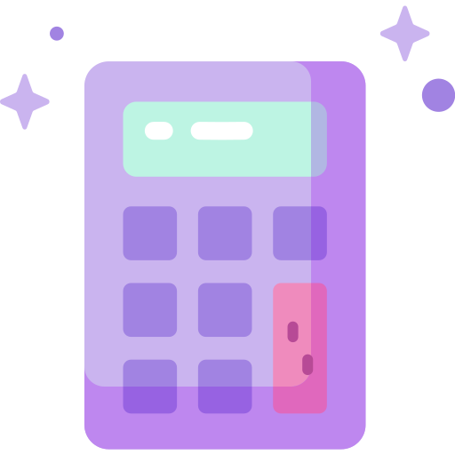 Calculator Special Candy Flat icon