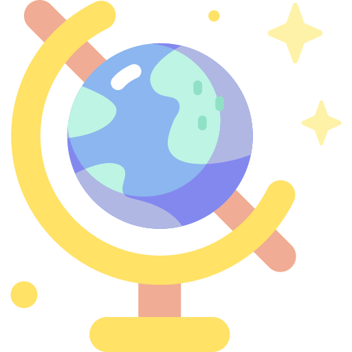 Geography Special Candy Flat icon