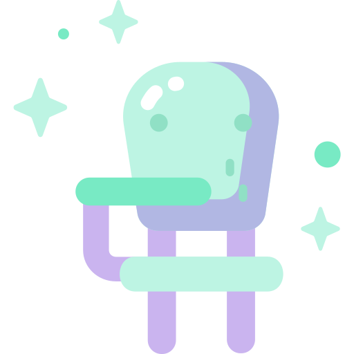 Desk chair Special Candy Flat icon