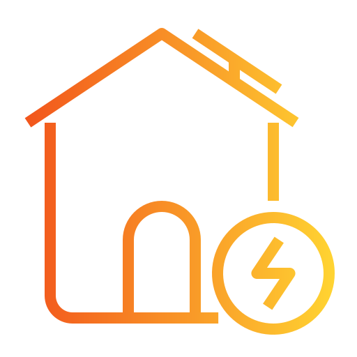 똑똑한 집 Generic Gradient icon