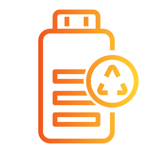 bateria cargada Generic Gradient icono