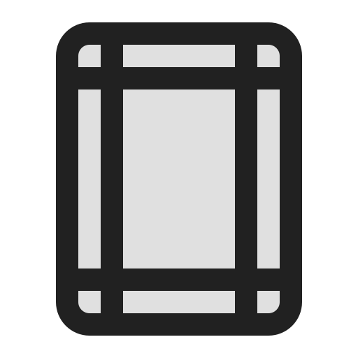 マージン Generic Outline Color icon