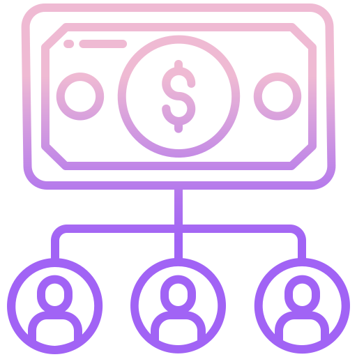 Income Icongeek26 Outline Gradient icon