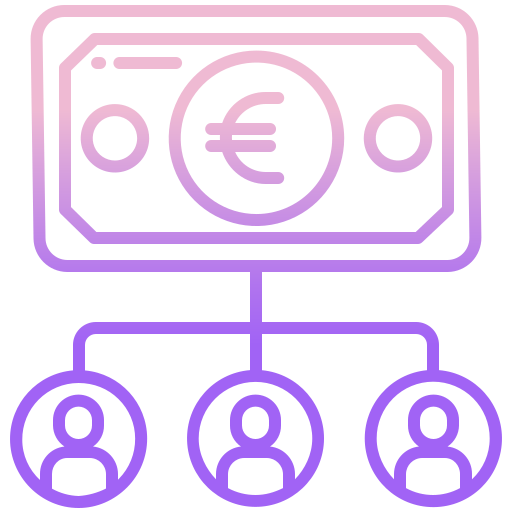 Income Icongeek26 Outline Gradient icon
