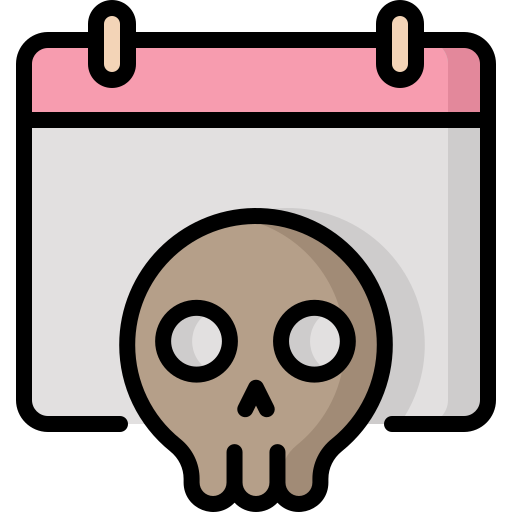 Day of the dead bqlqn Lineal Color icon