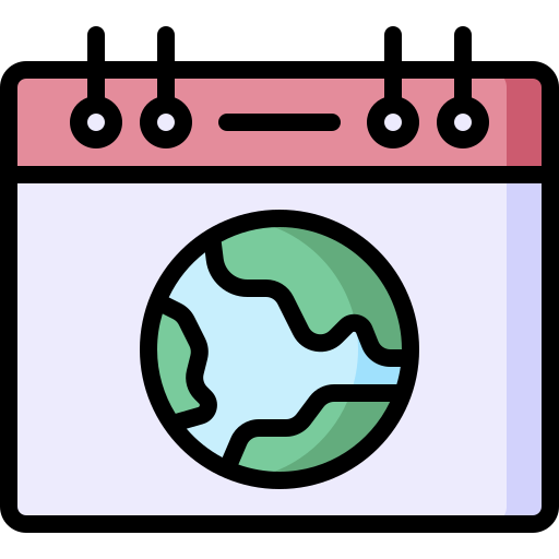 Earth day bqlqn Lineal Color icon