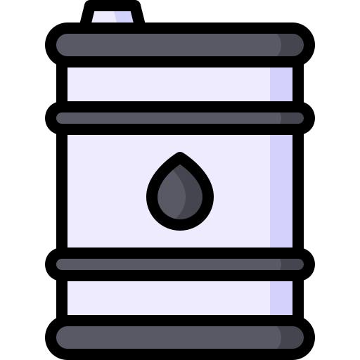 barril de petróleo bqlqn Lineal Color icono
