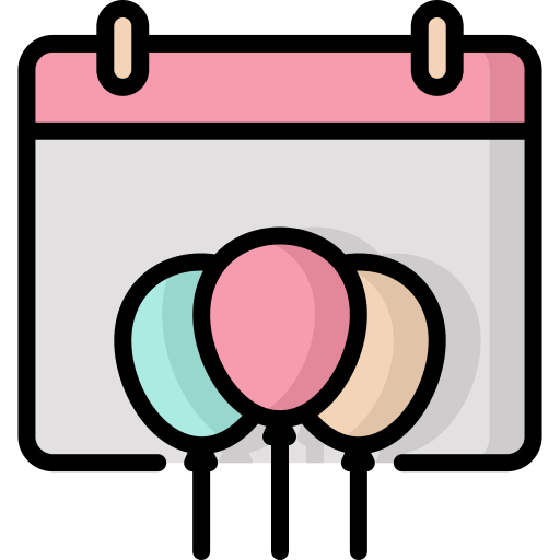 Party bqlqn Lineal Color icon