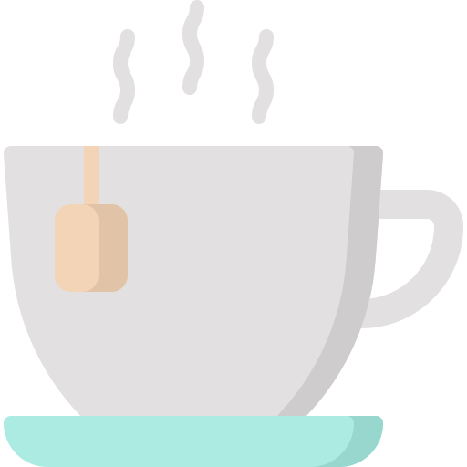 Hot tea bqlqn Flat icon
