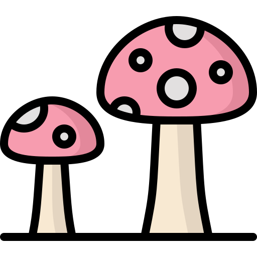 Mushrooms bqlqn Lineal Color icon