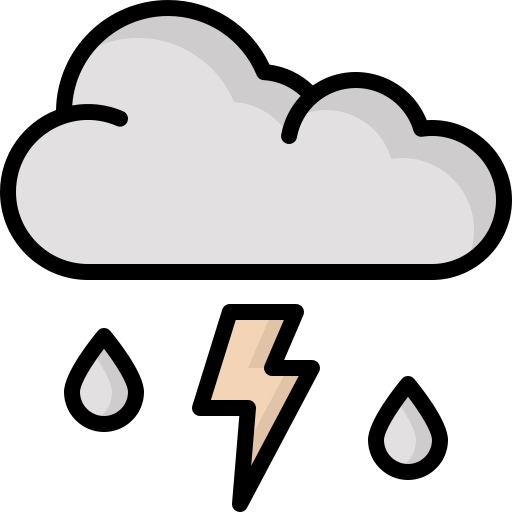 gewitter bqlqn Lineal Color icon