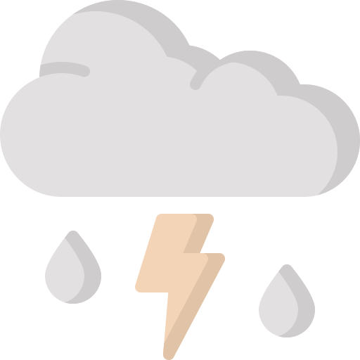 Thunderstorm bqlqn Flat icon