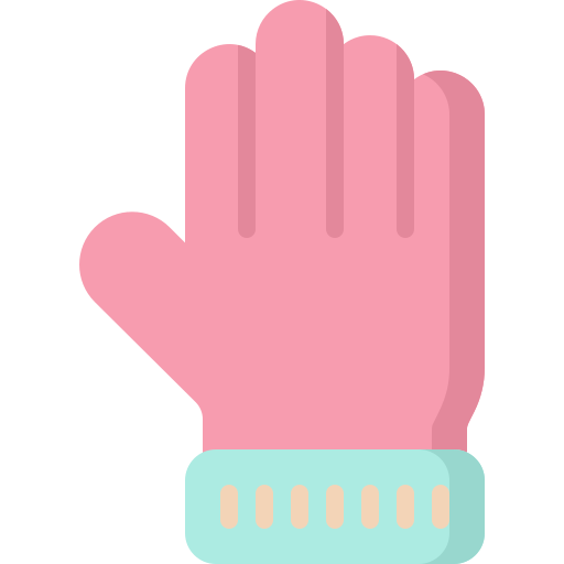 rękawiczki zimowe bqlqn Flat ikona
