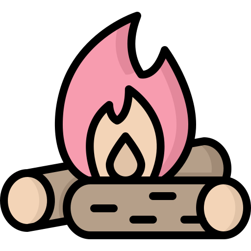 Campfire bqlqn Lineal Color icon