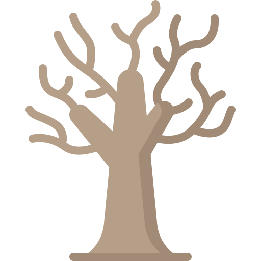 drzewo bqlqn Flat ikona