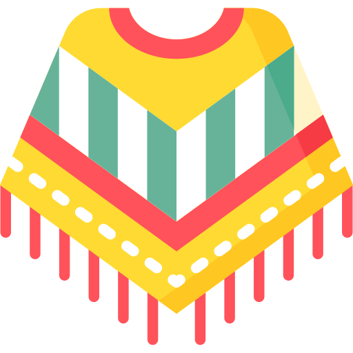 Poncho Special Flat icon