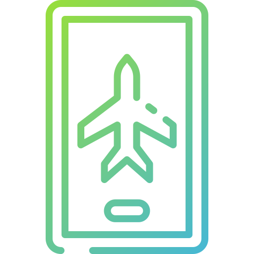 flugzeug Good Ware Gradient icon