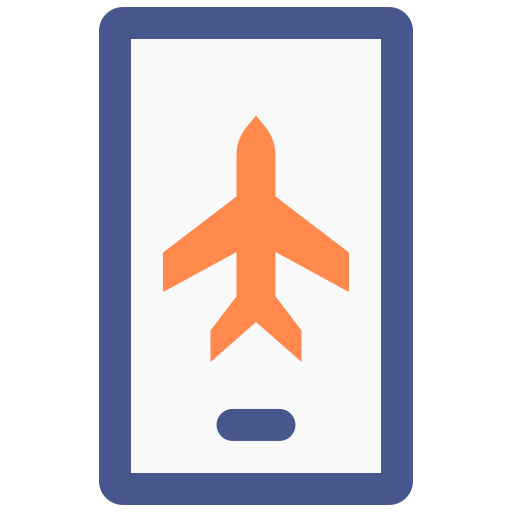 Airplane Good Ware Flat icon