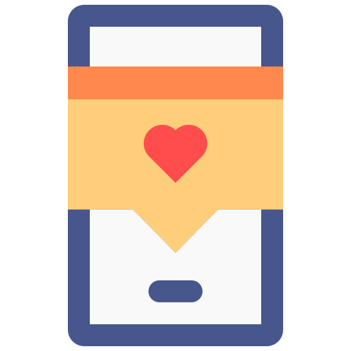 Dating app Good Ware Flat icon