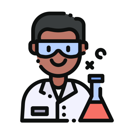 Scientist Good Ware Lineal Color icon