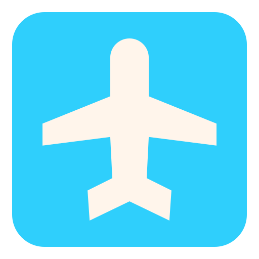 Airport Good Ware Flat icon