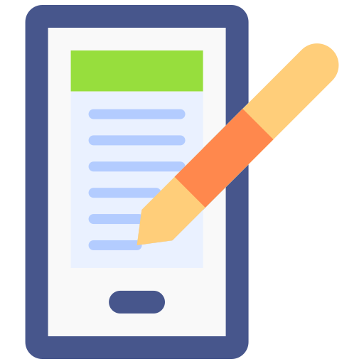 Note taking Good Ware Flat icon