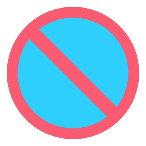 Forbidden Good Ware Flat icon