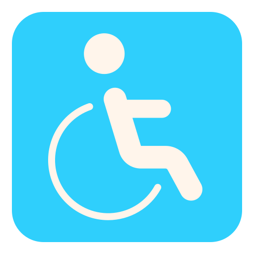 Handicapped Good Ware Flat icon