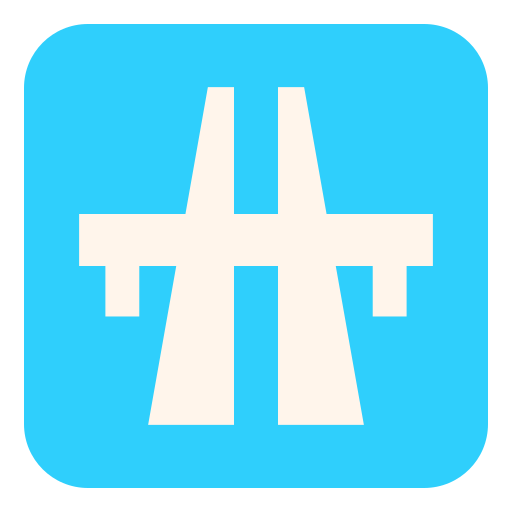 autobahn Good Ware Flat icon