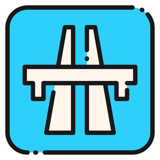 autobahn Good Ware Lineal Color icon