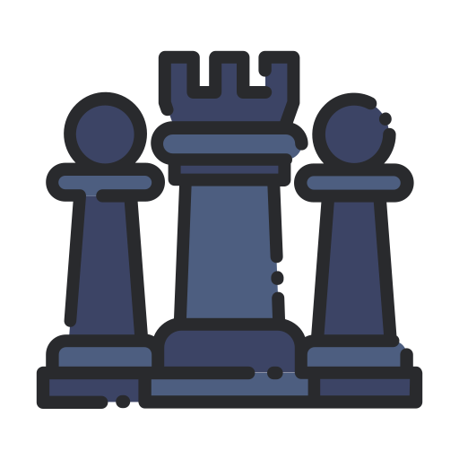 Chess Good Ware Lineal Color icon