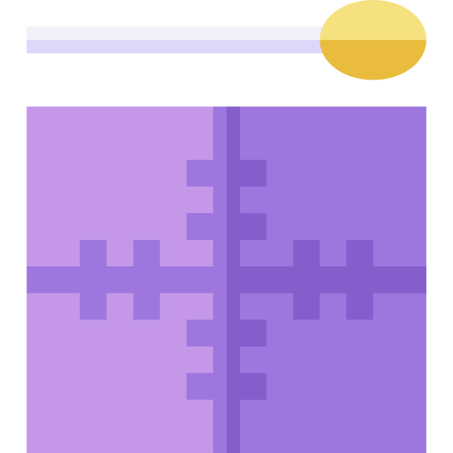 patchwork Basic Straight Flat Ícone