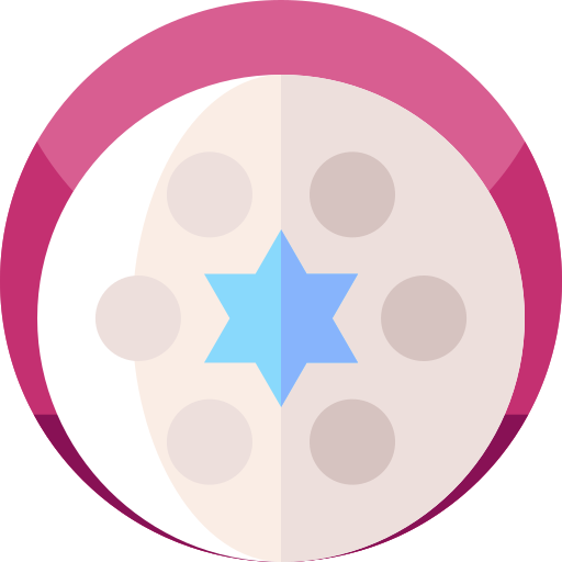 セダープレート Geometric Flat Circular Flat icon