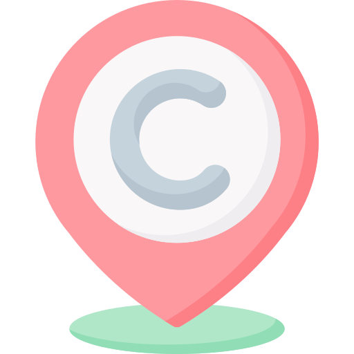 Map locator Special Flat icon