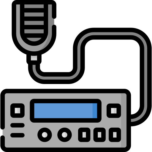 transmisor de radio Special Lineal color icono