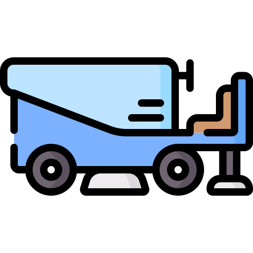 Ice resurfacer Special Lineal color icon