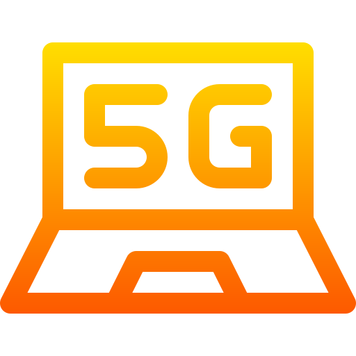 5g Basic Gradient Lineal color icon