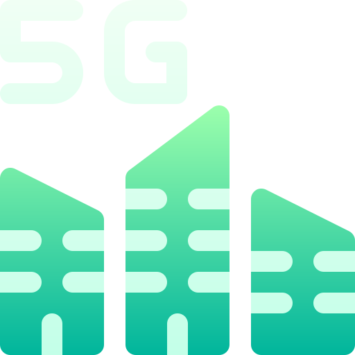 5g Basic Gradient Gradient icon