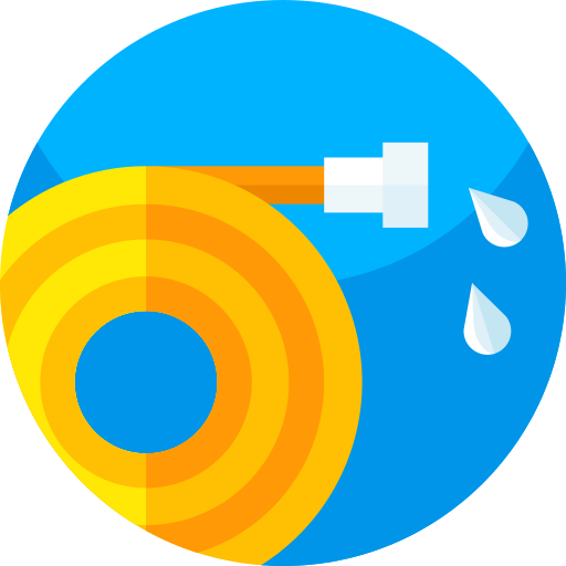 水のホース Geometric Flat Circular Flat icon
