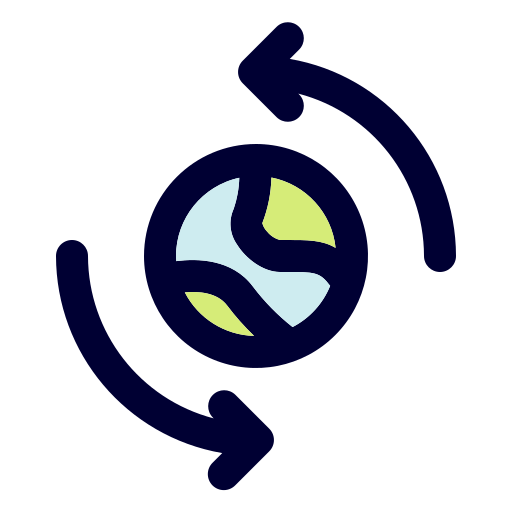 生態系 Generic Outline Color icon