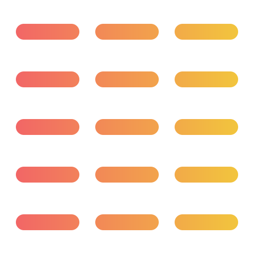 uitlijningen Generic Gradient icoon