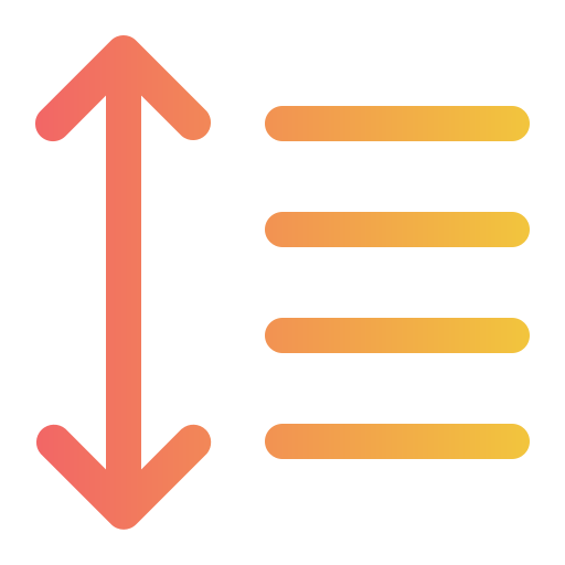 uitlijningen Generic Gradient icoon