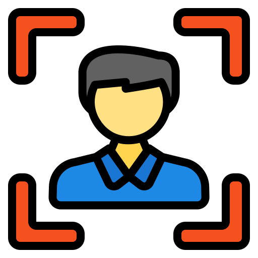Face recognition Generic Outline Color icon