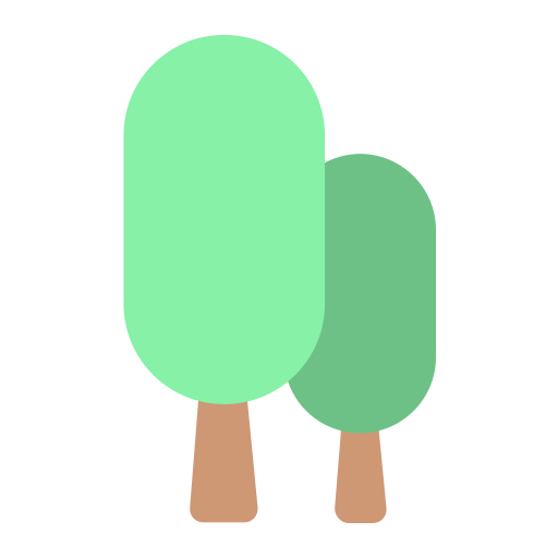 Árbol Generic Flat icono