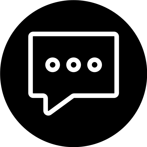 un message Generic Glyph Icône