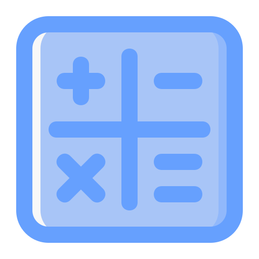 Калькулятор Generic Blue иконка