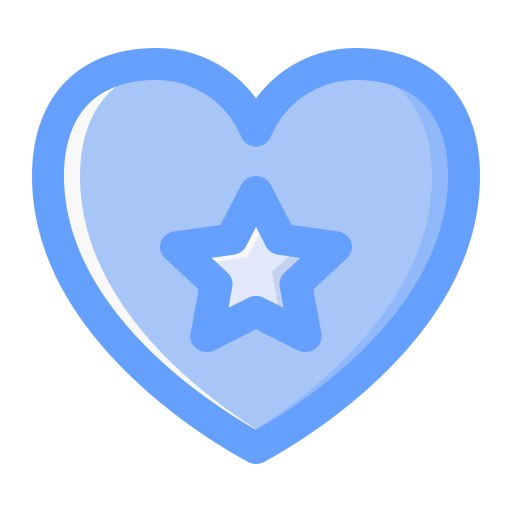 favorito Generic Blue icono