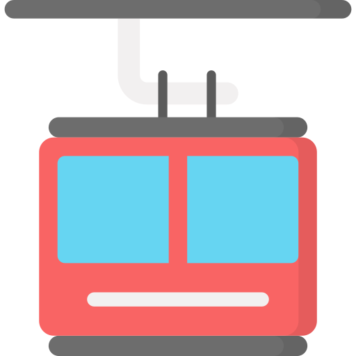 cabina de teleférico Generic Flat icono