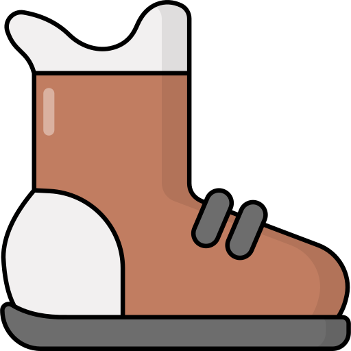 スノー・ブーツ、雪用のブーツ Generic Outline Color icon
