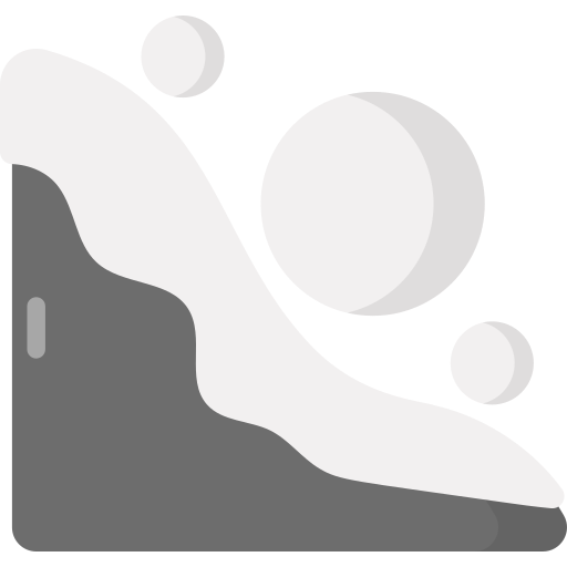 Snowslide Generic Flat icon